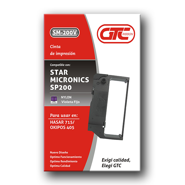 Cinta Star Micronics SP200 Violeta GTC