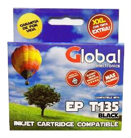 [INKCARTET135K] Cartucho EPSON T135 Negro Global