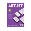 Papel Encapado Mate Doble Faz A4 220g 20h ArtJet