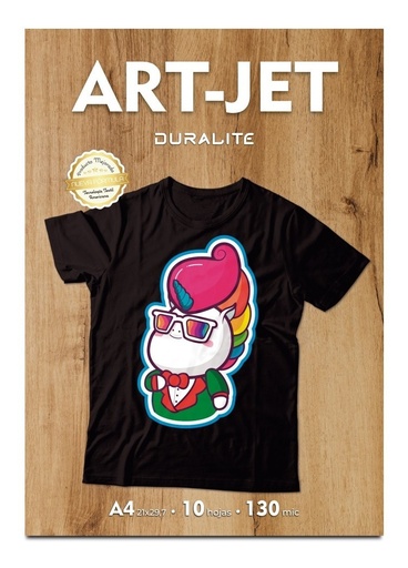 Papel Transfer Telas Oscuras A4 Art-jet 10hojas