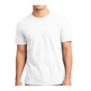 Remera Unisex Spun Sublimable Blanca