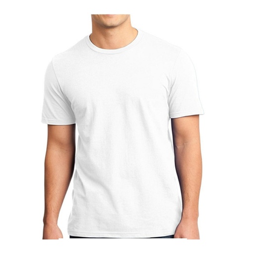 Remera Unisex Spun Sublimable Blanca